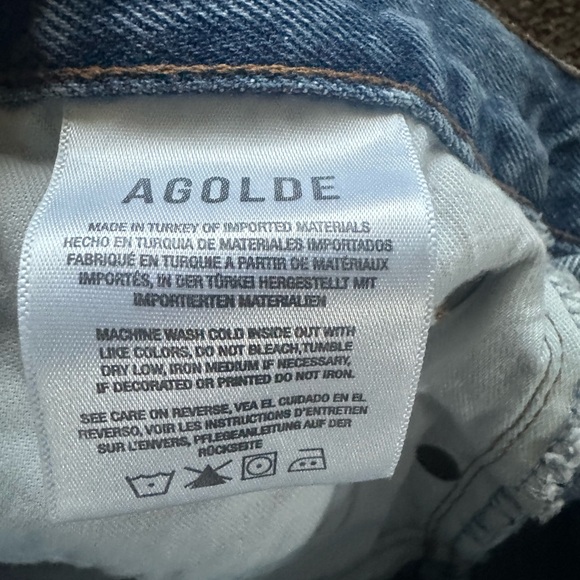 Agolde Reese high rise short - Picture 6 of 7